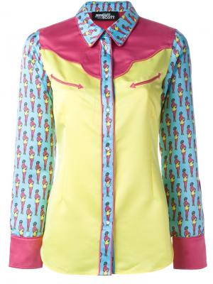Рубашка с принтом Pin-up Girl Jeremy Scott. Цвет: многоцветный