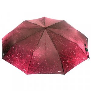 Зонт , бордовый VIVA. Цвет: бордовый