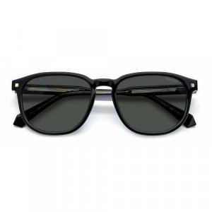 Солнцезащитные очки  PLD 4117/G/S/X 807 M9 M9, серый, черный Polaroid. Цвет: черный/серый