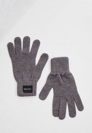 Перчатки Calvin Klein. Цвет: серый