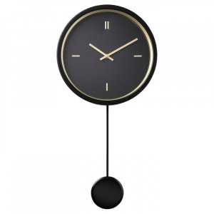 ИКЕА СТУРСК Настенные часы низковольтные черные 26 см IKEA