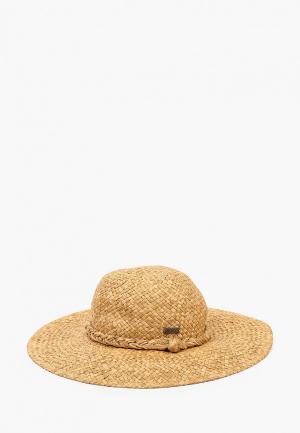 Шляпа Roxy DO U FEEL. Цвет: коричневый