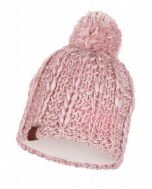 Розовая трикотажная женская шляпа , розовый Buff