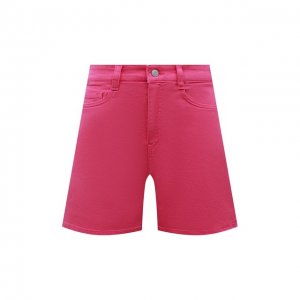 Джинсовые шорты BOSS. Цвет: розовый