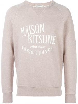 Palais Royal sweatshirt Maison Kitsuné. Цвет: телесный