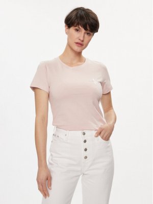Комплект из 2 футболок узкого кроя, розовый Calvin Klein