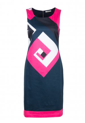Платье AMEDEO FERRANTE. Цвет: разноцветный