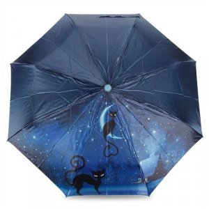 Зонт, синий PLANET. Цвет: синий