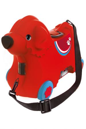 Детский чемодан на колесиках BIG. Цвет: красный