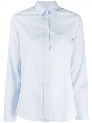 Рубашка с нагрудным карманом Filippa K. Цвет: синий