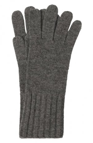 Кашемировые перчатки Not Shy. Цвет: серый