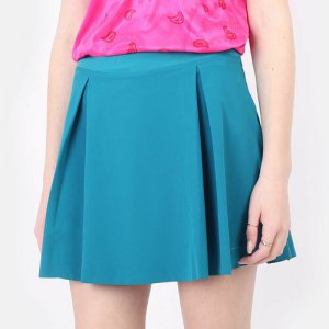 Юбка-шорты для трекинга Dri-FIT Womens Long Golf Skirt, размер L, голубой NIKE. Цвет: голубой