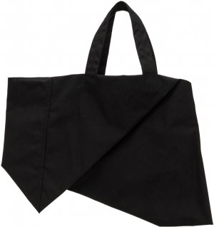 Черная большая сложенная сумка-тоут Comme Des Garcons, цвет Black Garçons
