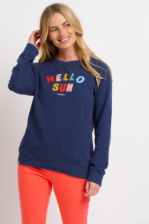 Толстовка Hello Sun , синий Brakeburn