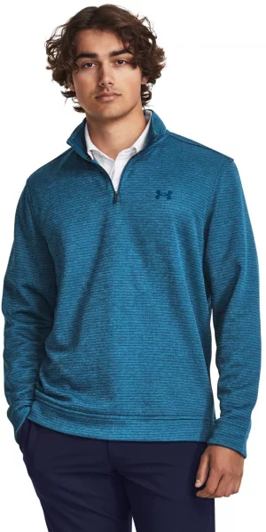 Толстовка мужская Ua Storm Sweaterfleece Qz синяя 2XL Under Armour. Цвет: синий