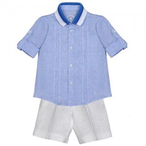 Комплект одежды , размер 3 года, голубой Baby A.. Цвет: голубой
