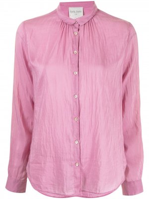 Блузка с круглым вырезом Forte. Цвет: розовый