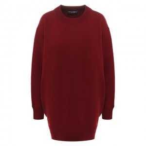 Кашемировый пуловер Dolce & Gabbana. Цвет: бордовый