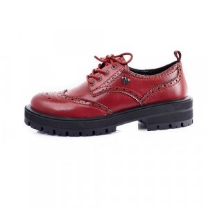 Ботинки , размер 35, красный braccialini. Цвет: красный