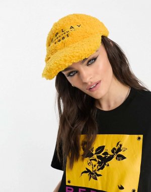 Желтая кепка с логотипом Replay