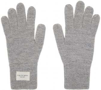 Серые перчатки Эддисона rag & bone