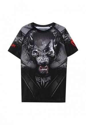 Рашгард Venum Werewolf. Цвет: черный