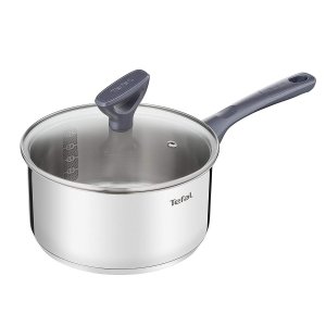 Индукционная кастрюля и сотейник Daily Cook из нержавеющей стали (16см, 18см) Можно мыть в посудомоечной машине духовке без PFOA Silver Tefal