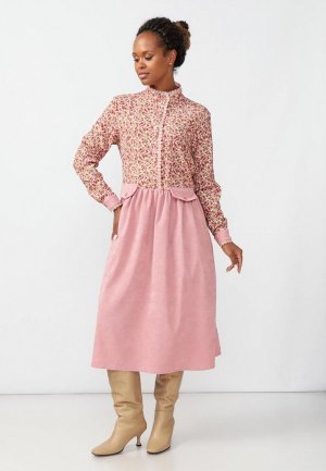 Платье Frida. Цвет: розовый