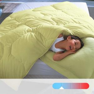 Синтетическое одеяло COLOR, 175 г/м² REVERIE. Цвет: зеленый анис