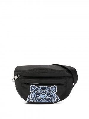 Поясная мини-сумка Kampus Tiger Kenzo. Цвет: черный