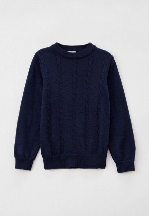Джемпер Wool&Cotton. Цвет: синий