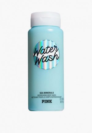 Гель для душа Victorias Secret Victoria's освежающий с морскими минералами `Water Wash` серии PINK, 473 мл. Цвет: прозрачный