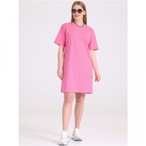 Платье , размер 96-100-164, розовый Апрель. Цвет: розовый