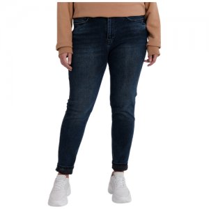 Женские джинсы бойфренды , размер 28 рост 30 MossMore. Цвет: синий