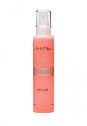 Лосьон-очиститель для лица Christina Wish - Коррекция возрастных изменений 200 мл. Цвет: коралловый
