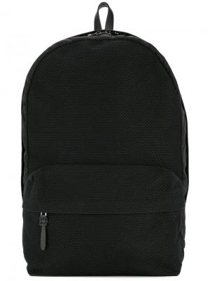 Рюкзак с контрастной вставкой Cabas. Цвет: черный