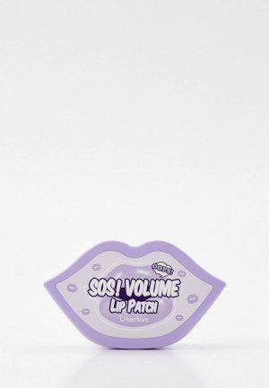 Патчи для губ Berrisom SOS OOPS VOLUME LIP PATCH, 30 шт. х 80 г. Цвет: прозрачный