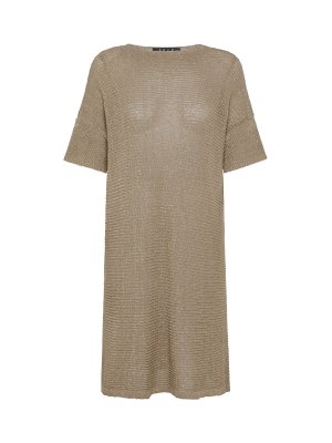 Вязанное платье, серо-коричневый Koan