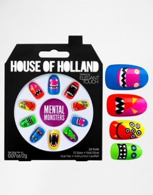 Наклейки для ногтей House Of Holland By Elegant Touch. Цвет: мульти