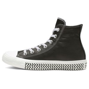 Chuck Taylor All Star Mission-V High Black White (Womens) Women Sneakers White-White 564943C Converse