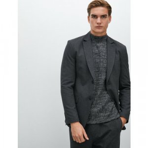Пиджак , размер 52, серый KOTON. Цвет: серый/темно-серый