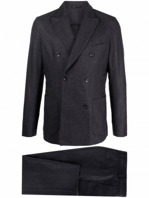 Double-breasted tailored suit Tonello. Цвет: серый