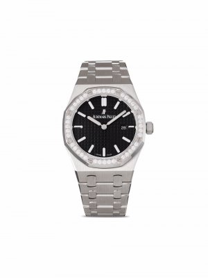 Наручные часы Royal Oak pre-owned 33 мм 1990-х годов Audemars Piguet. Цвет: черный