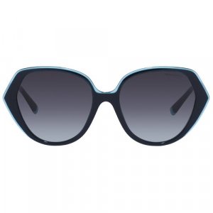 Солнцезащитные очки , черный Tiffany. Цвет: черный