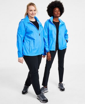 Женская водонепроницаемая складная куртка-дождевик Switchback, XS-3X , цвет Harbor Blue Columbia