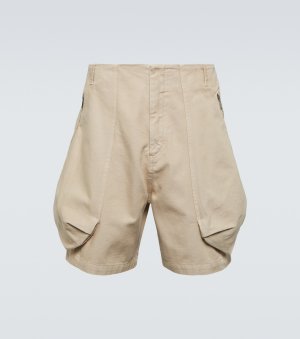 Хлопковые шорты le short с круассаном карго , бежевый Jacquemus