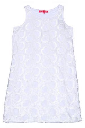 Платье DERHY. Цвет: белый
