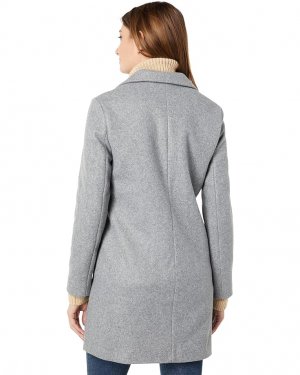 Пальто Single Breasted Peacoat, цвет Medium Grey Melange Calvin Klein