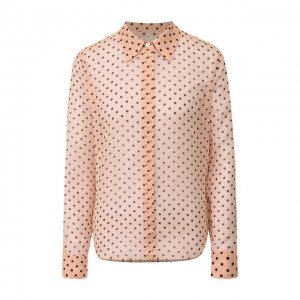 Шелковая блузка Dries Van Noten. Цвет: розовый