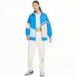 Куртка Zip NSW Sherpa Nylon, голубой Nike